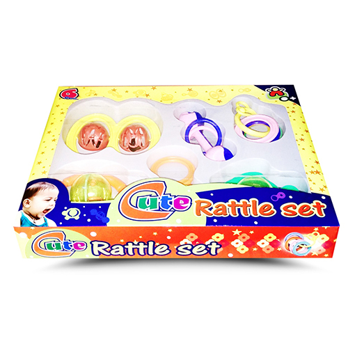 6 पीस क्यूट रैटल