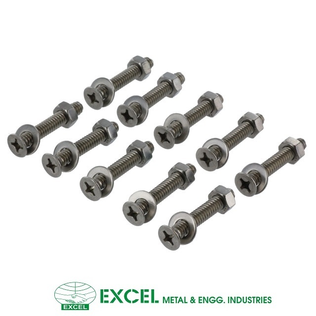 Stud Bolts - Carbon Steel, Customizable Diameter & Thickness, High Tensile Strength, Hex Drive, Zinc-plated Galvanized Phosphated Finish | Heavy-duty, Durable, Corrosion Resistant, Various Grades Available