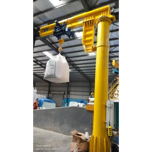 Industrial Jib Cranes - Color: Yellow