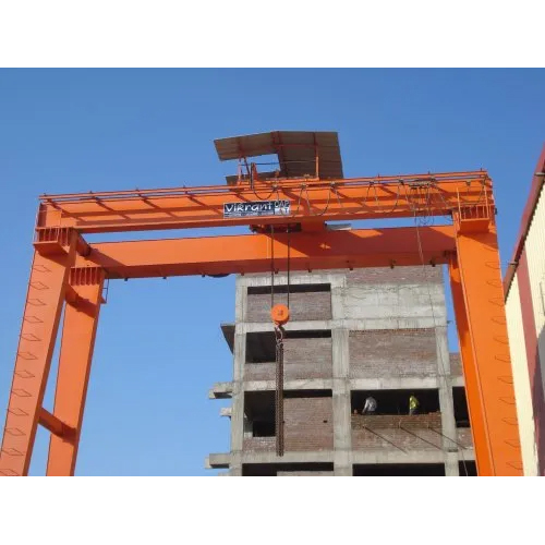 Goliath Gantry Cranes - Color: Orange
