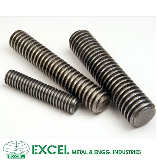 Threaded Bar - High-grade Steel, Customizable Diameter & Thickness, High Load Capacity, Corrosion Resistant, High Precision, Din/iso Standards