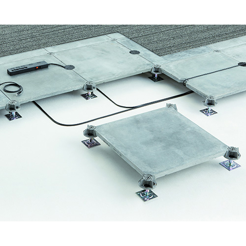 राइज़्ड एक्सेस फ़्लोर सिस्टम एप्लीकेशन: कमर्शियल