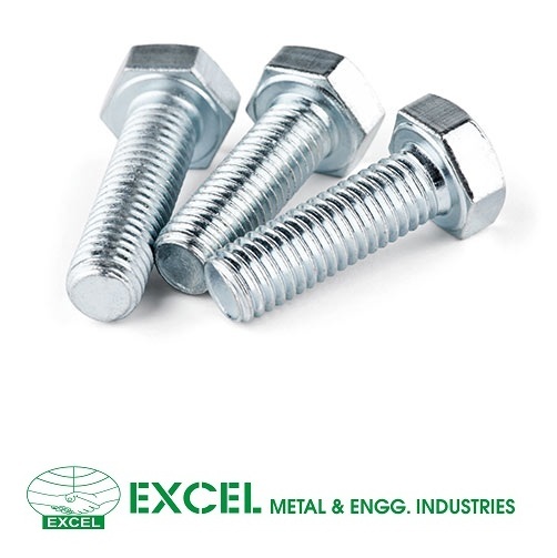 Duplex Steel Fastener - Duplex Steel Grade, Standard Sizes Available, Polished Finish, Hex Head, High Load Capacity, Corrosion Resistant, Durable Round Bolts & Washers
