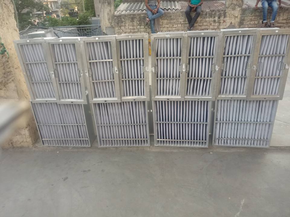 White Leading Supplier Of Ahu ( Air Handling Unit) Filter In Ujjain Madhya Pradesh
