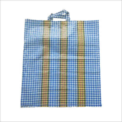 लूप हैंडल पीपी बुना कैरी बैग