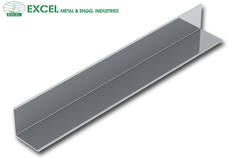 Stainless Steel Angle - Industrial Grade, Powder Coated Silver Finish | Steel Components For Robust Support
