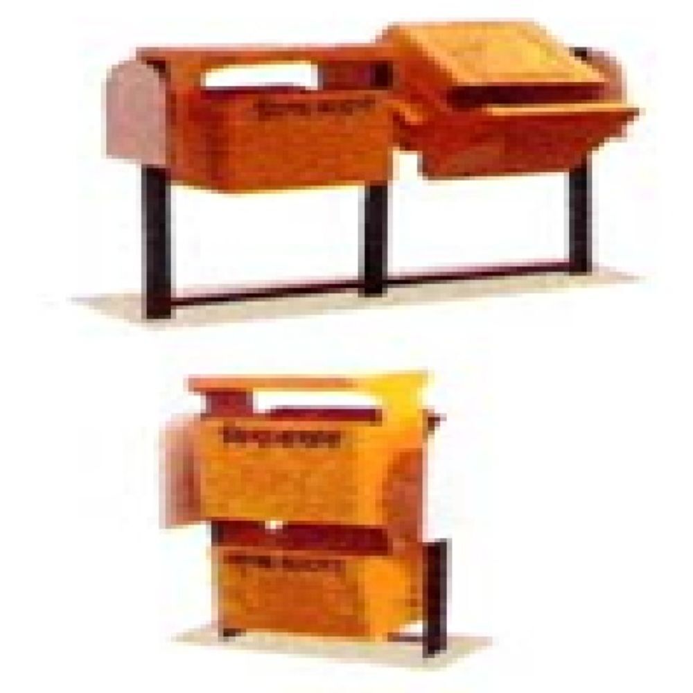 Outdoor Playground Letter Type Dustbin