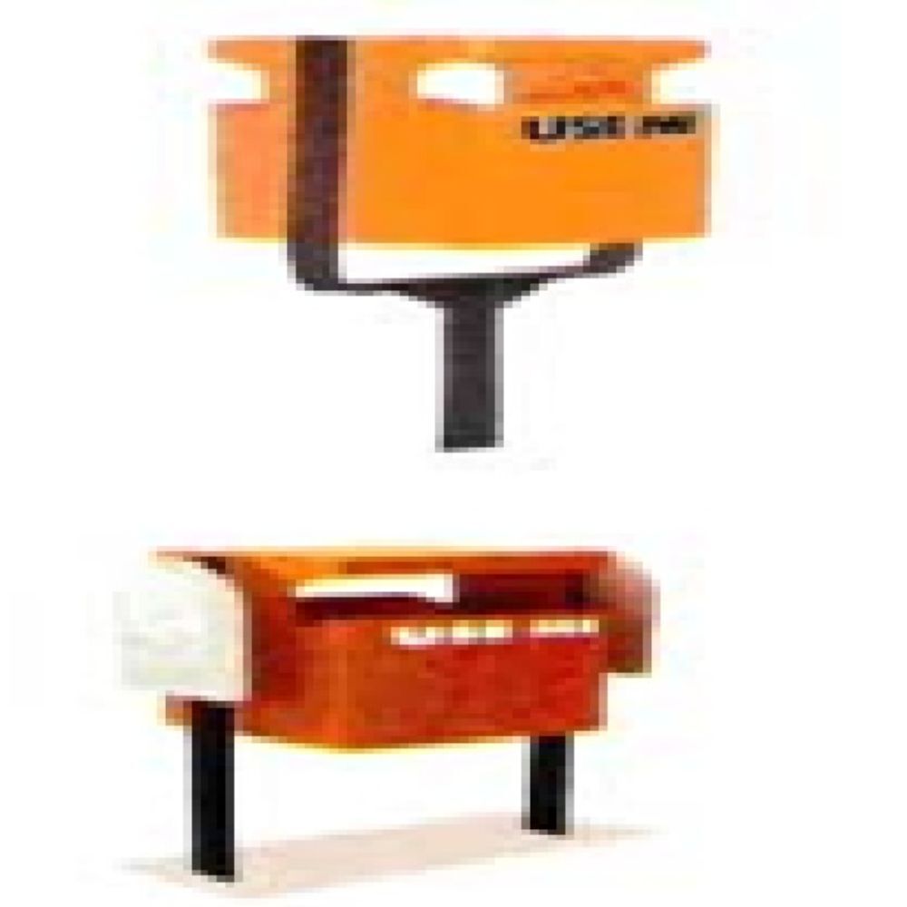 Outdoor Playground Letter Type Dustbin