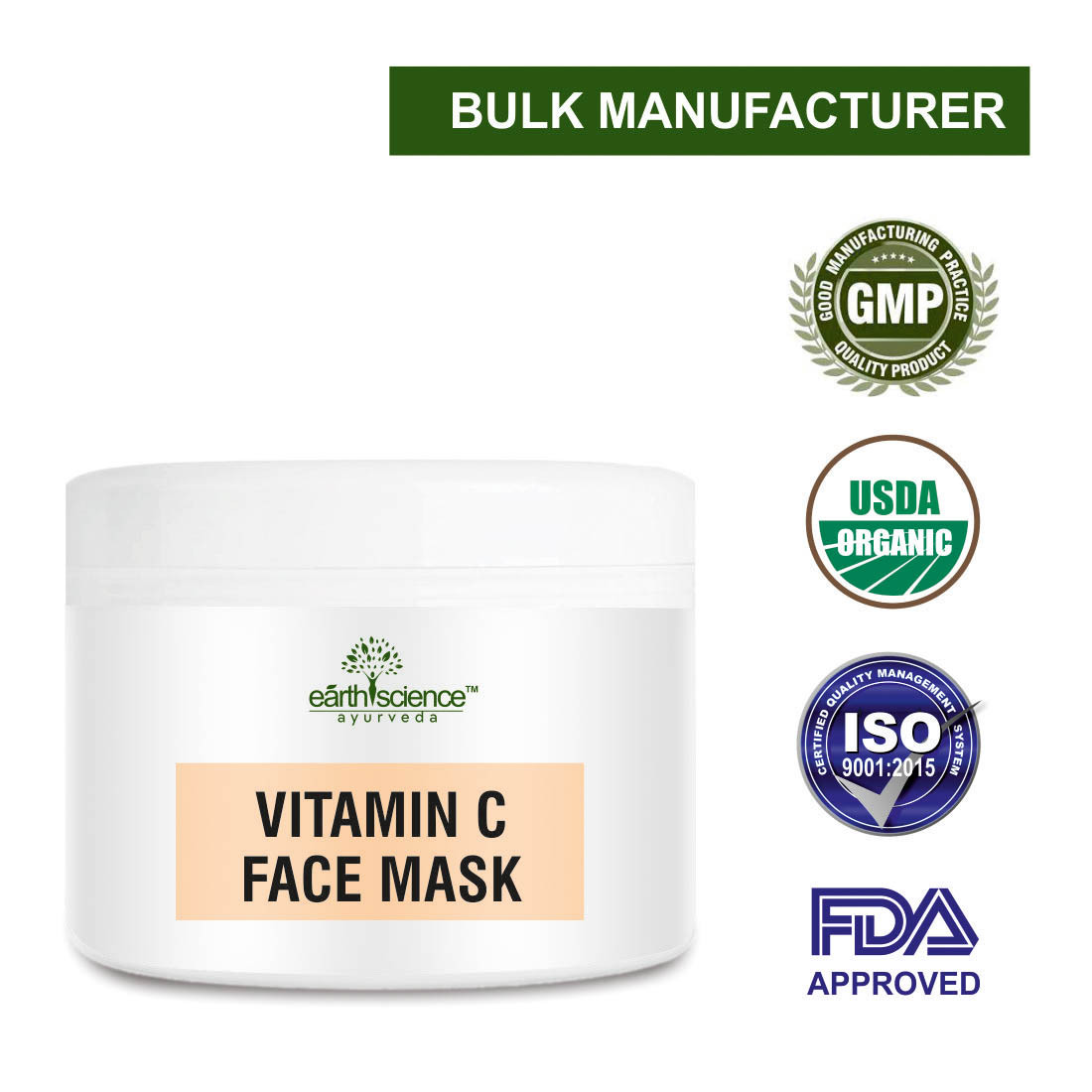 Vitamin C Face Mask 100% Natural