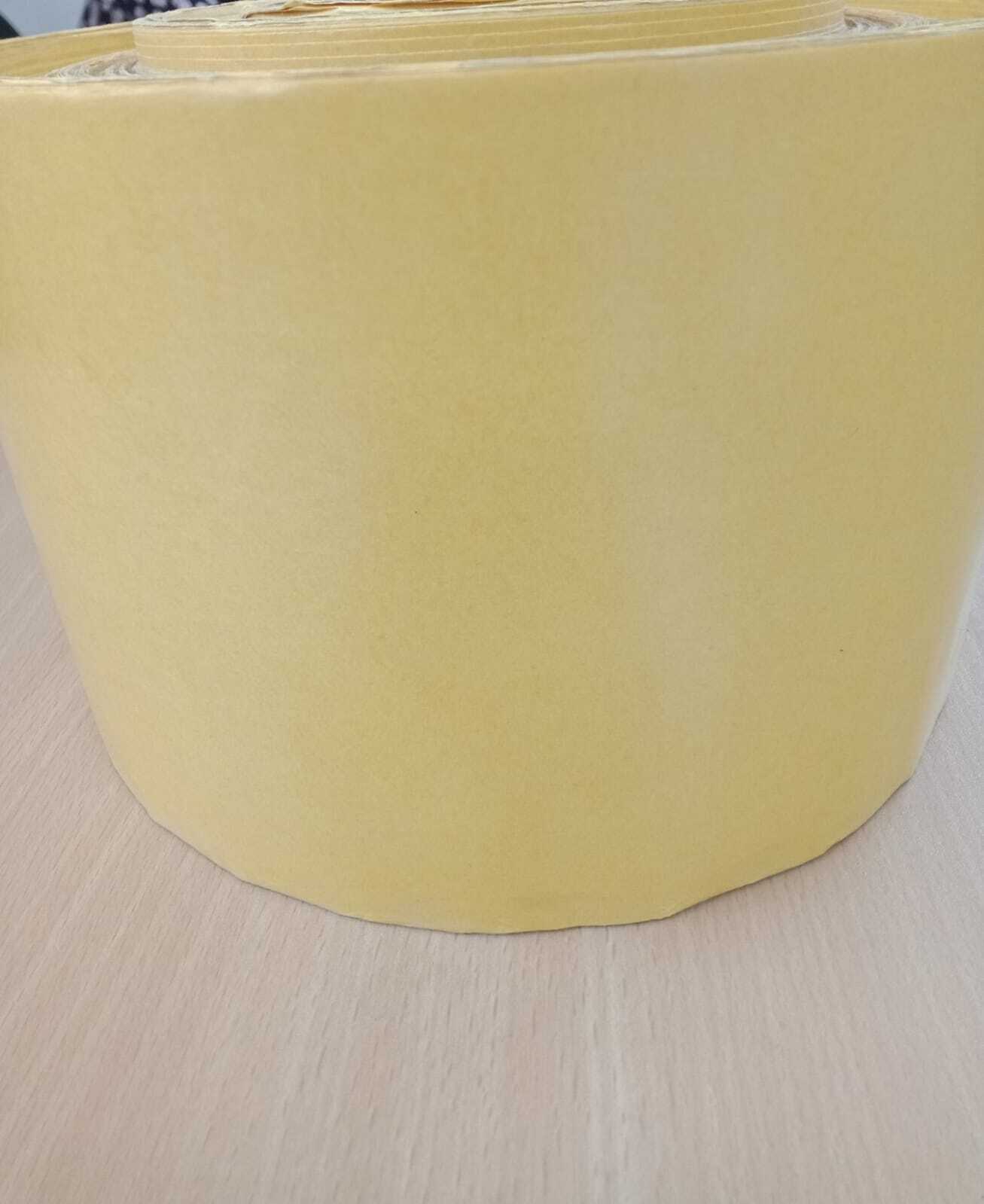 Hawana Two Side Coated Paper - 90gsm, 20 Inch Standard Size, Yellow Color | Greaseproof, Waterproof, Recycled Material In Roll And Sheet Form