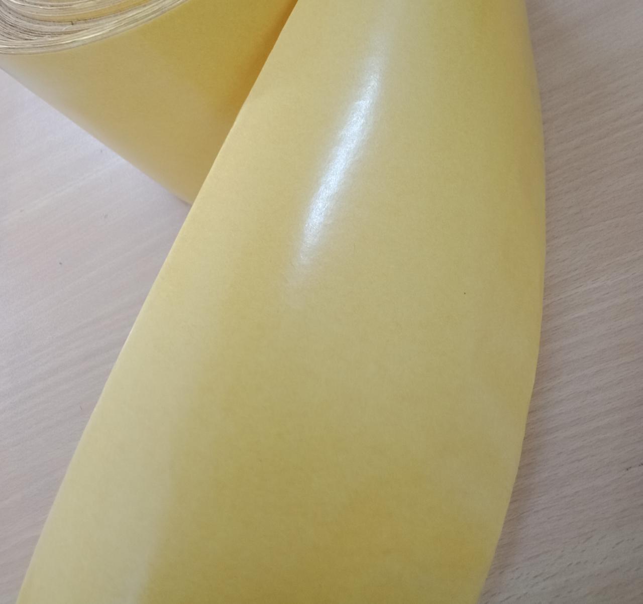 Hawana Two Side Coated Paper - 90gsm, 20 Inch Standard Size, Yellow Color | Greaseproof, Waterproof, Recycled Material In Roll And Sheet Form
