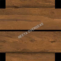 ब्राउन 200X600 मिमी लकड़ी के रंग की मैट डिजिटल दीवार टाइलें