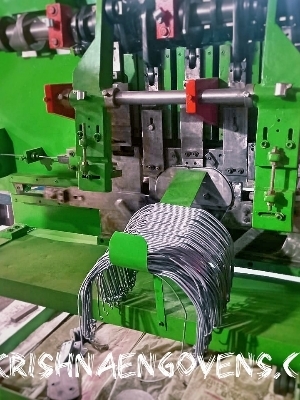 Blue Automatic Bucket Handle Making Machine