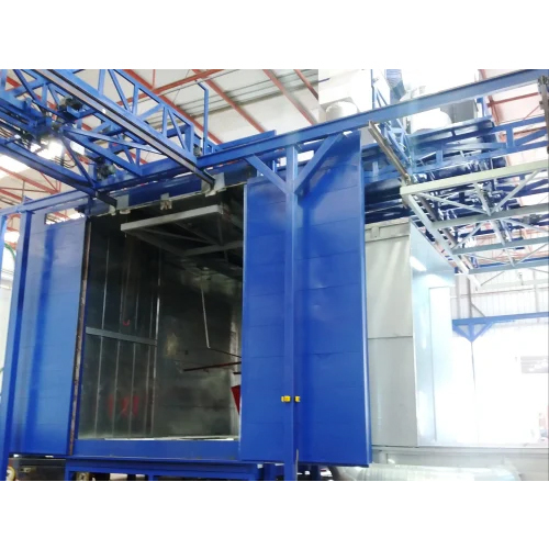 Blue Overhead Chain Conveyor