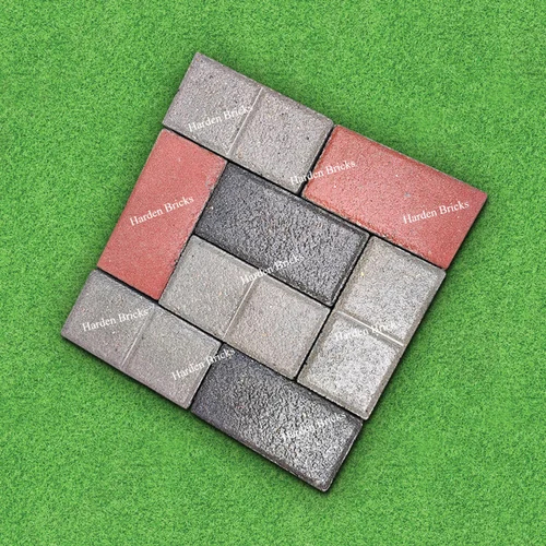 विभिन्न उपलब्ध शॉट ब्लास्ट स्क्वायर पेवर ब्लॉक