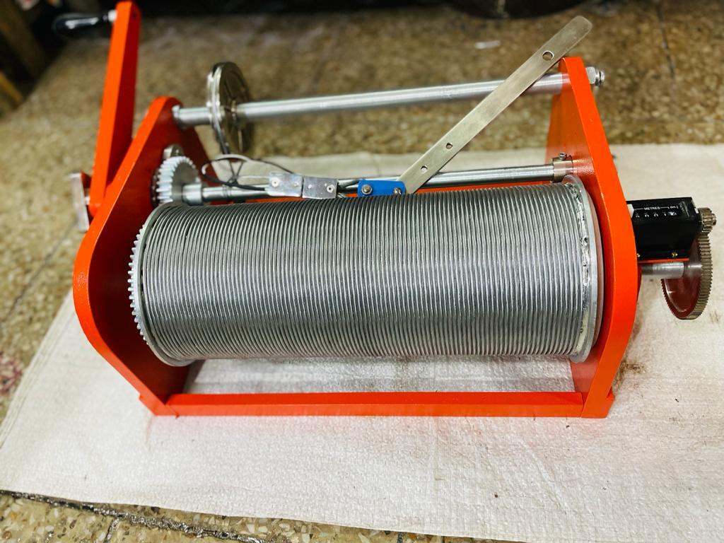 Sounding Reel Capacity: 45 Kg/hr
