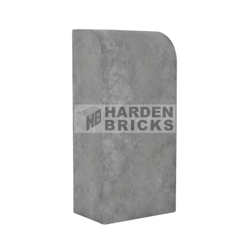 Concrete Kerb Stone - Artificial Stone, 410 X 200 X 125mm | Gray Color, Kerbstone Form For Walkway Separation And Edge Delineation