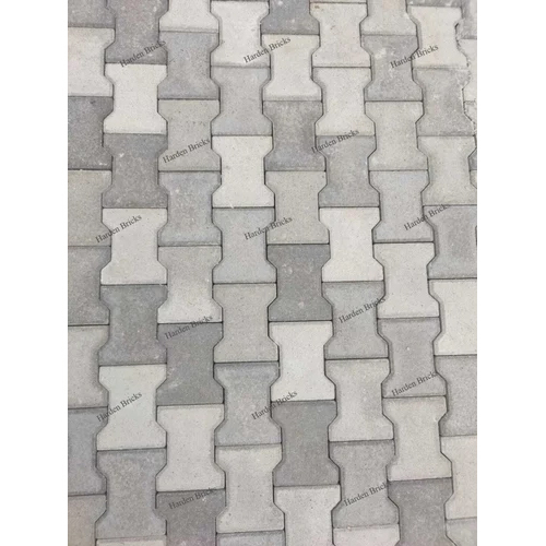 Grey Shot Blast I Shape Paver Block
