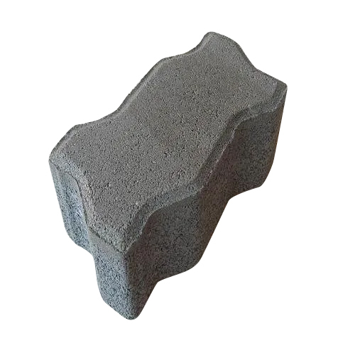Cement Paver Block - Cement Material, 80mm Thickness, Grey Color | Ideal For Driveways, Patios, And Heavy Weight Pavement