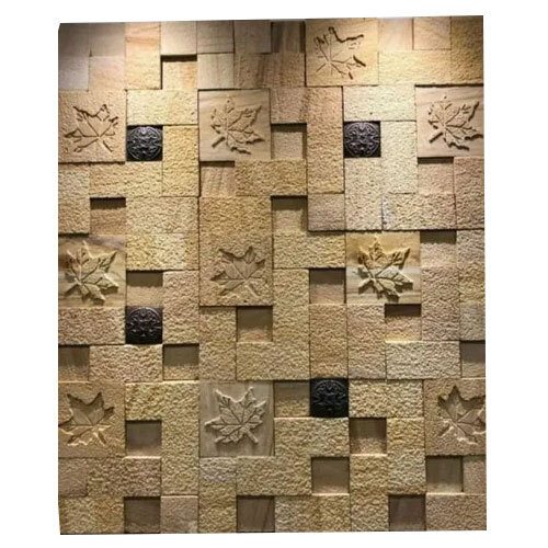 Cnc Cutting Leaf Design Mosaic Tiles - Ceramic, Polished Finish | Acid-resistant, Rugged & Resilient, Suitable For Humid Environments