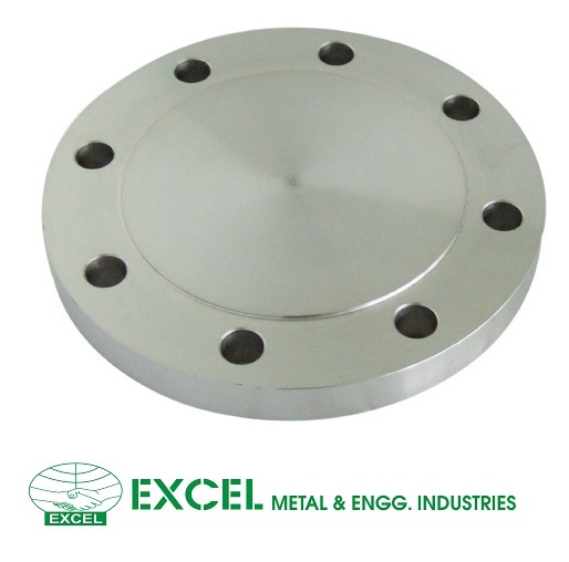 Blind Flanges - Stainless Steel, Various Sizes (1/2 To 48 Inches), Metallic Silver | High Strength, Corrosion Resistant, Ansi B16.5, Forged, Flanged Connection
