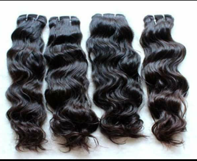 Brown Remy Water Wave Hair