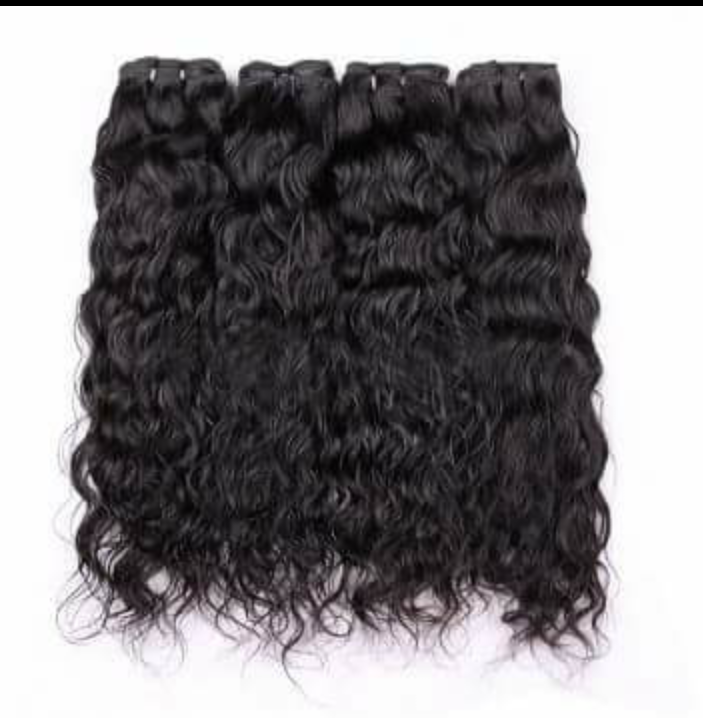 Brown Remy Water Wave Hair