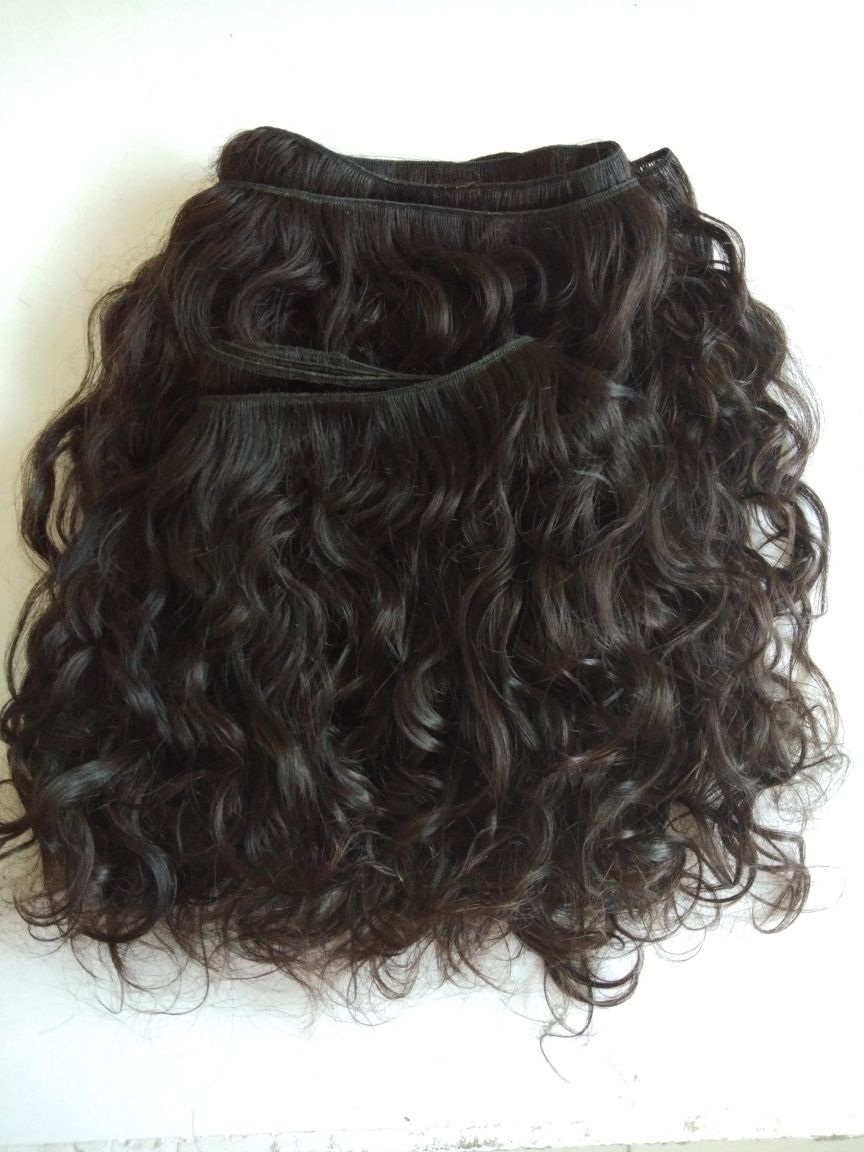 Brown Remy Water Wave Hair