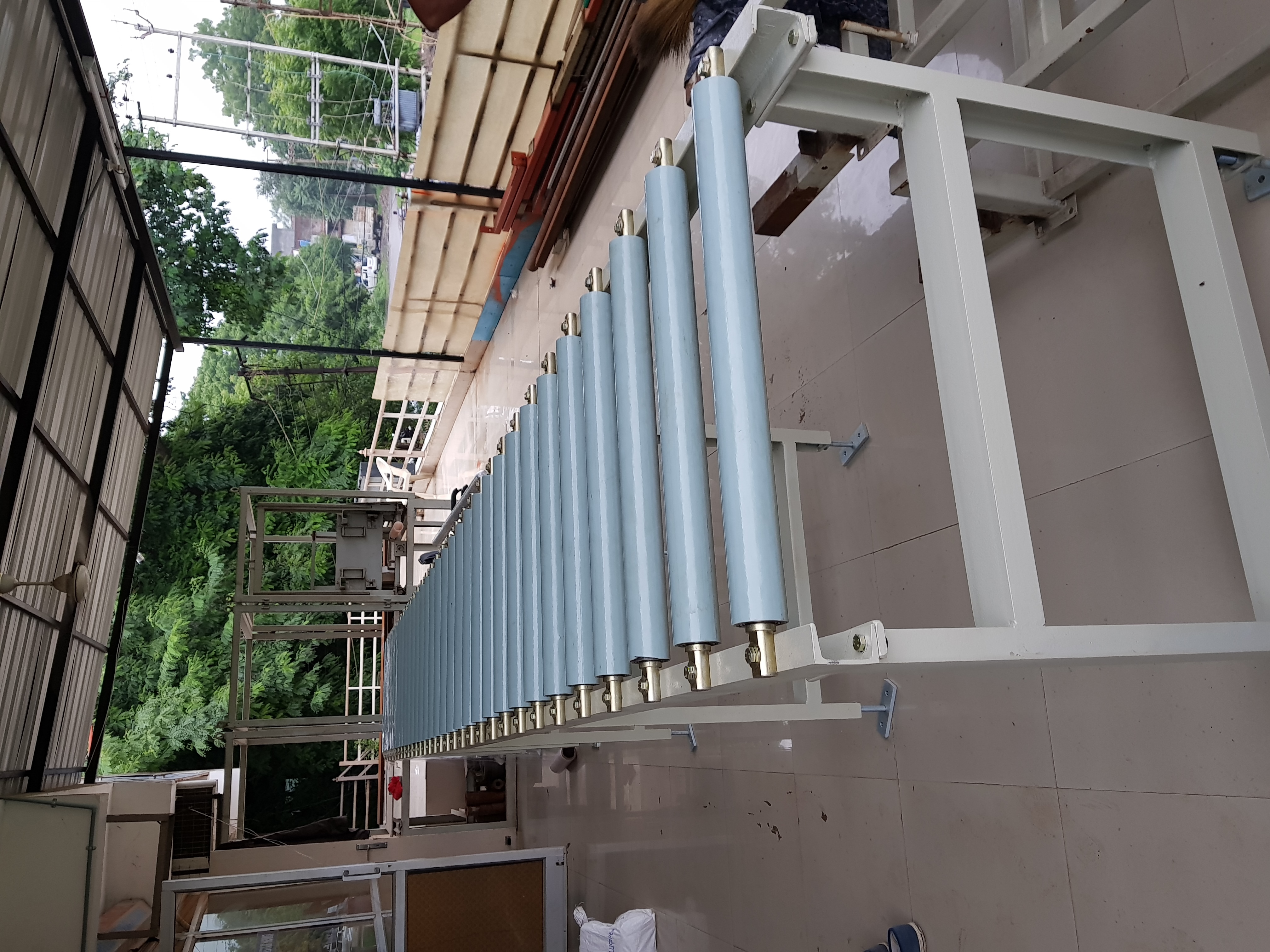 Any Colour 90 Degree Roller Conveyor System
