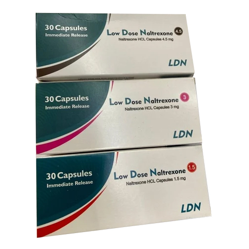 Lose Dose Naltrexone Capsules - Recommended Dosage For Adults | Doctor-suggested, Convenient Capsule Form