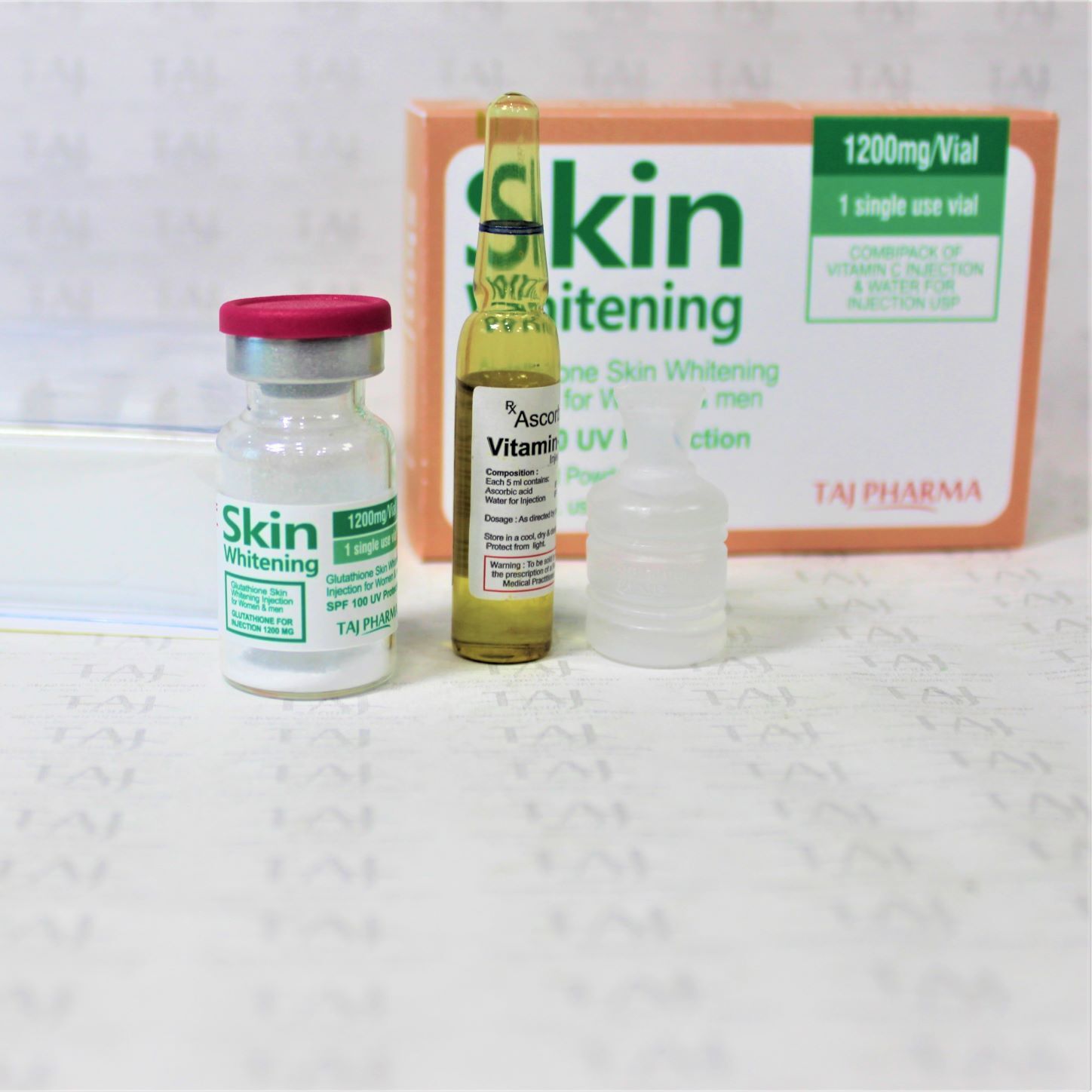 Glutathione For Injection 1200mg Expiration Date: 2 Years