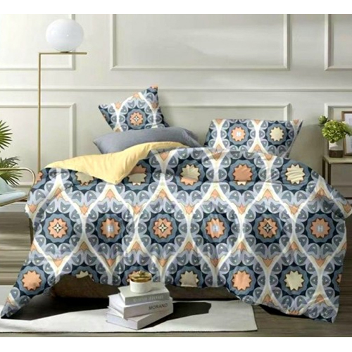 Multicolor Duvet Cover Set - 100% Italian Cashmere, 100x108 Inches | Soft, Skin-friendly, Washable