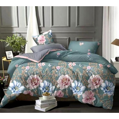 Multicolor Duvet Cover Set - 100% Italian Cashmere, 100x108 Inches | Soft, Skin-friendly, Washable