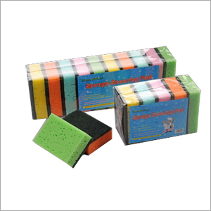 पॉलीएस्टर मध्यम ड्यूटी फोम स्कॉरर