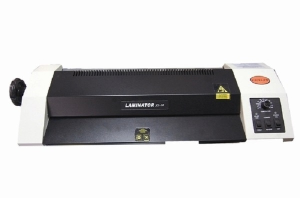 White With Black Excellam Xl 12 Lamination Machine