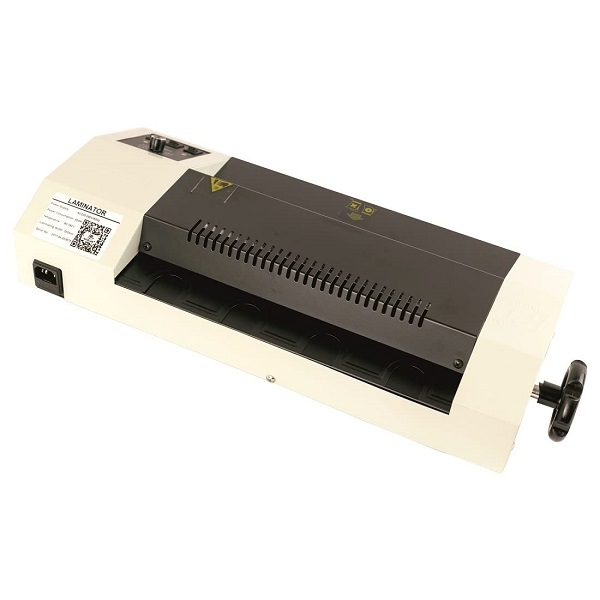 White With Black Excellam Xl 12 Lamination Machine