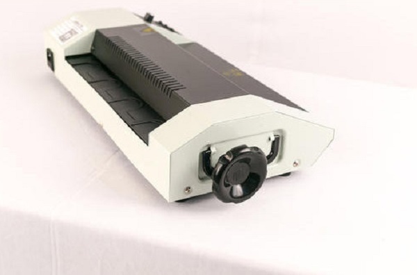 White With Black Excellam Xl 12 Lamination Machine