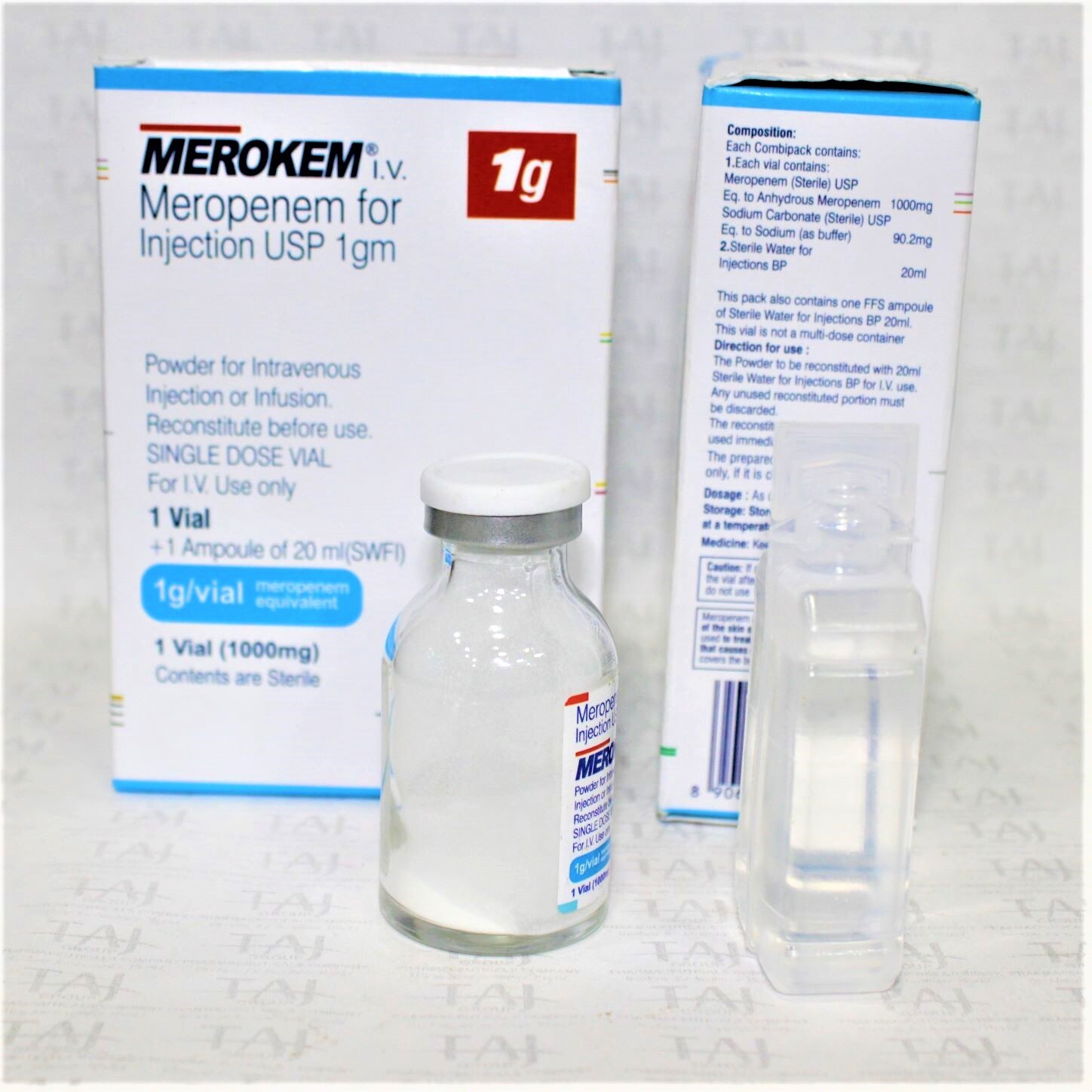 Liquid Meropenem For Injection Usp 1gm