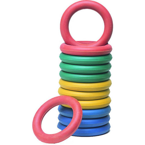 मल्टीकलर टेनिस क्वॉइट रिंग्स