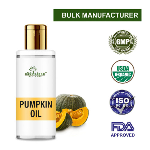 Pumpkin Oil - Cold Pressed Extraction, Natural & Hygienic Packaging | Enriched With Vitamins, Supports Smooth Skin & Aromatherapy