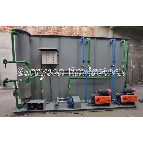 Portable Sewage Treatment Plant - Metal, Automatic Operation , Gray Color, Electric Power Source, Industrial Application, Warranty Included