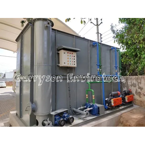 Portable Sewage Treatment Plant - Metal, Automatic Operation , Gray Color, Electric Power Source, Industrial Application, Warranty Included