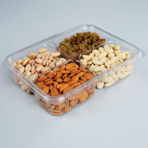 White 4 Cp Dryfruit Hinge Box