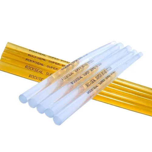 10 Inch Transparent Glue Stick - High Purity Eva Material, Smooth Finish For Plastic And Crafting Use | Commercial Grade, Sharp Smell, Available In Assorted Colors