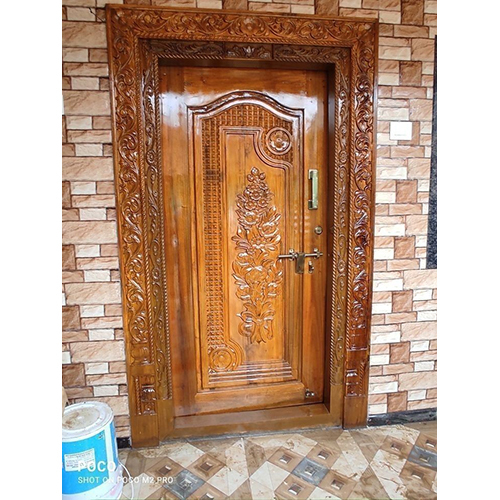 डिजाइनर सागवान दरवाजा