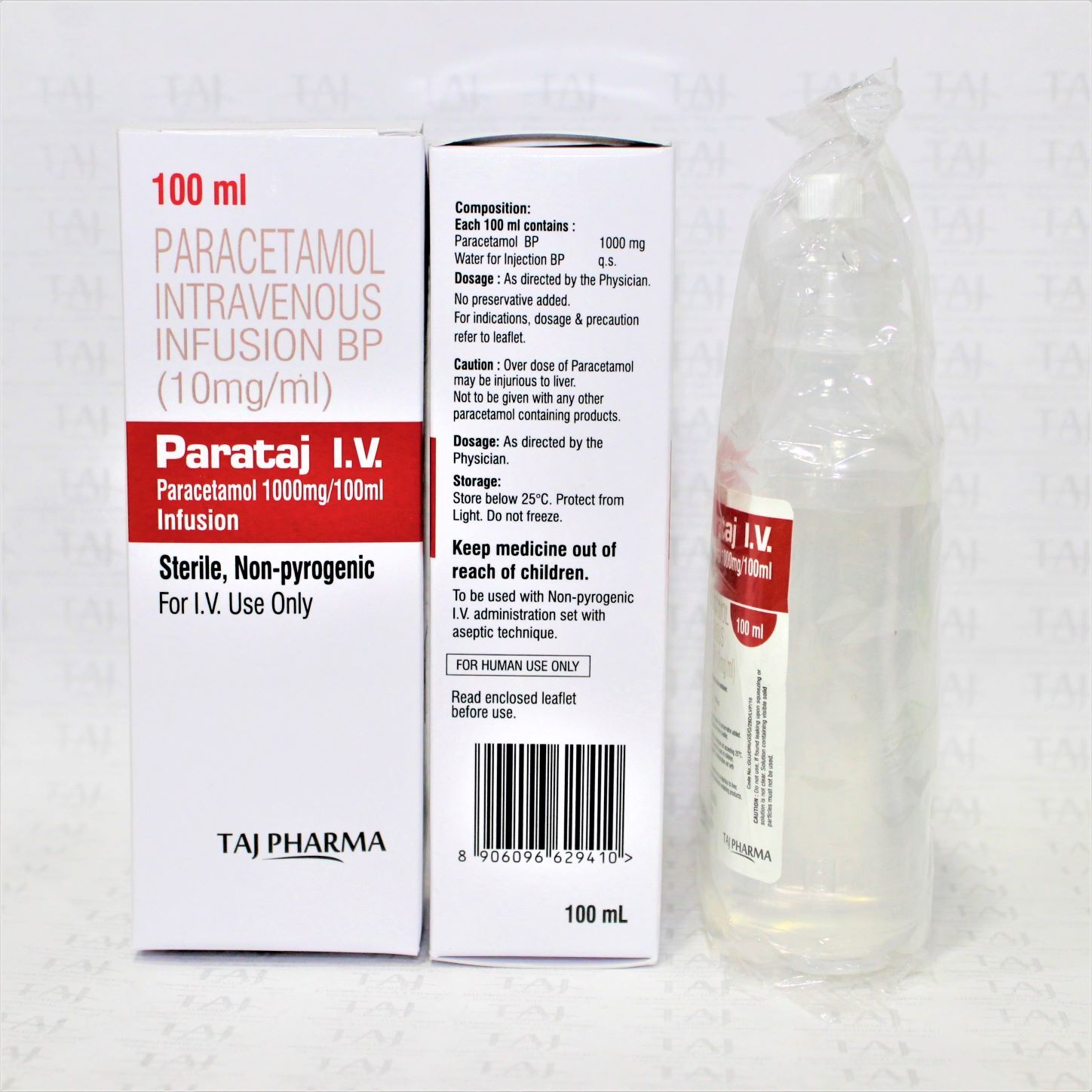 Paracetamol Infusion 1g 100ml General Medicines