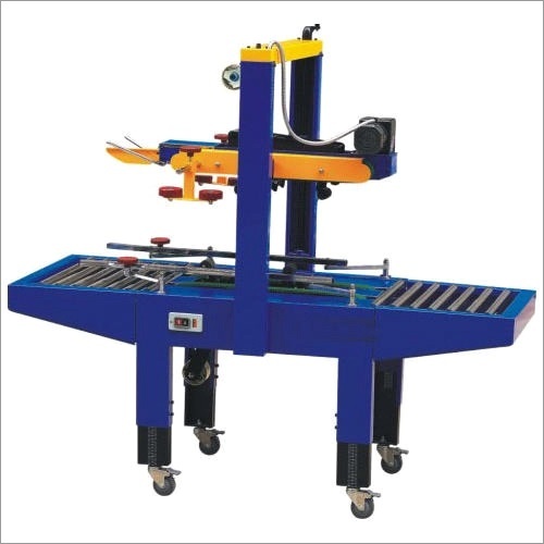 Carton Sealer Machine - Stainless Steel, 980x820x1190mm | Semi-automatic, Frequency Speed Control, 20m/min Strapping Speed, Easy To Operate