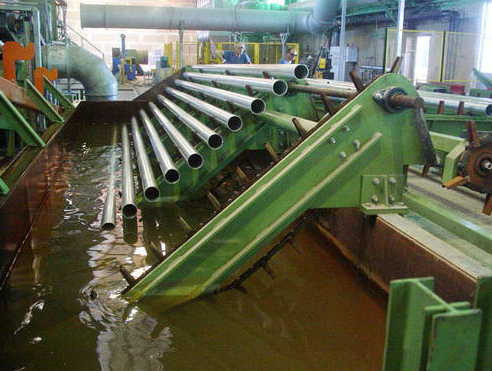 औद्योगिक उपयोग के लिए पाइप गैल्वनाइजिंग प्लांट