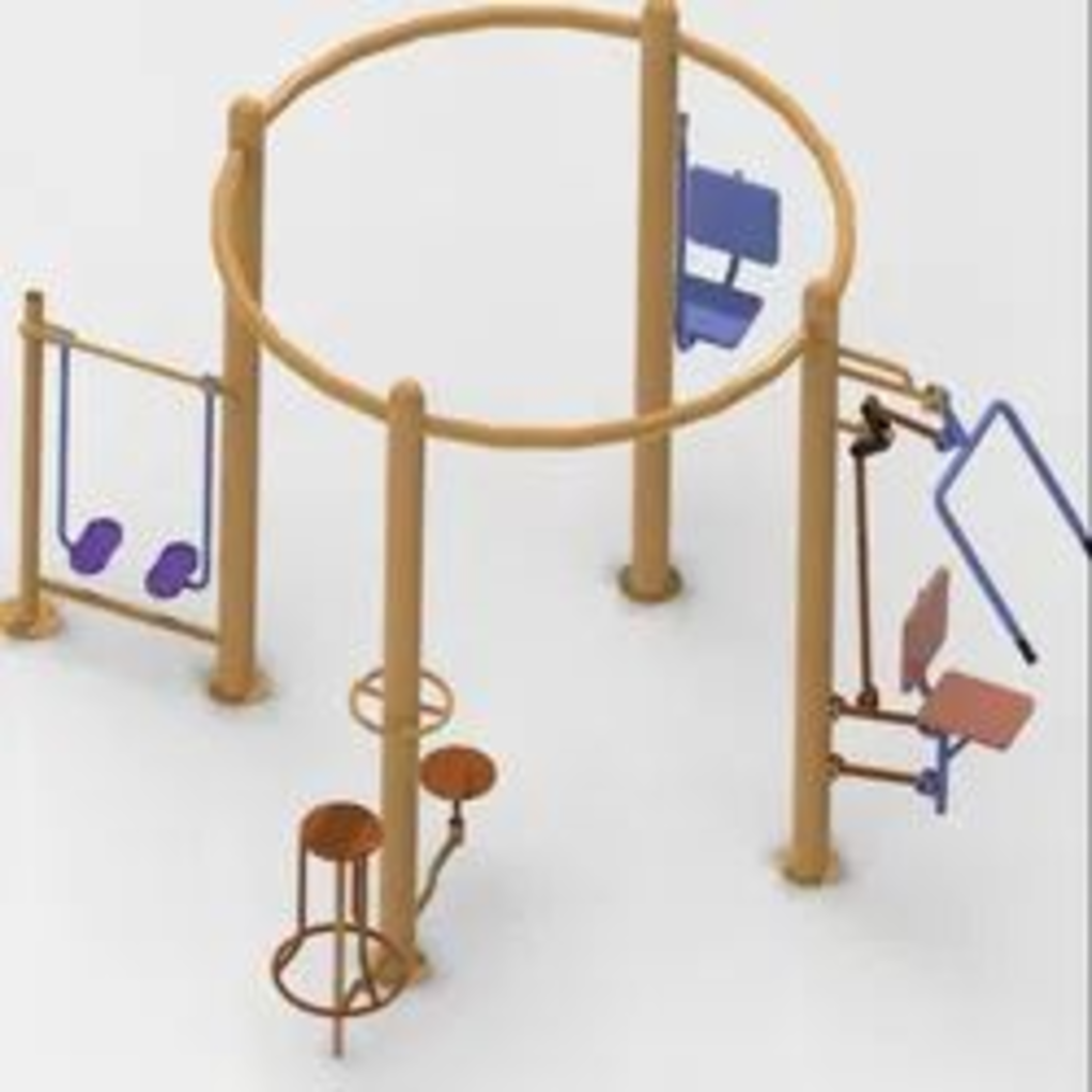 Quadstation Open Multigym Machine