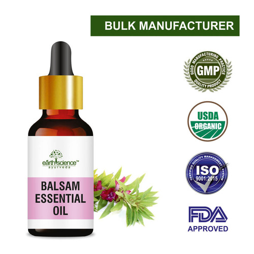 Balsam Essential Oil - 100% Pure Compound Essential Oil | Fragrance Compound for Skin Care Products, Antiseptic & Anti-Inflammatory Benefits